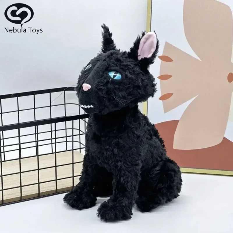 30cm Coraline Y La Puerta Secreta Plush Coraline Cat Doll Cartoon Black Cat Stuff Animal Collection Decoration Toy Gift W240828