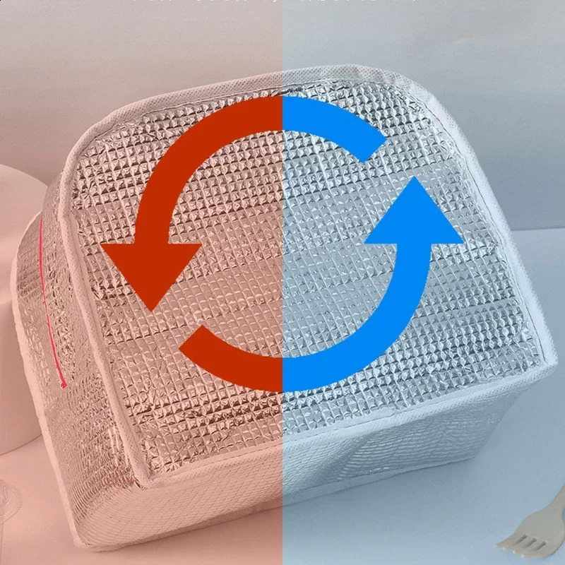 Fashionable beer lunch bag childrens large capacity handbag picnic beverage box portable outdoor office food 240828