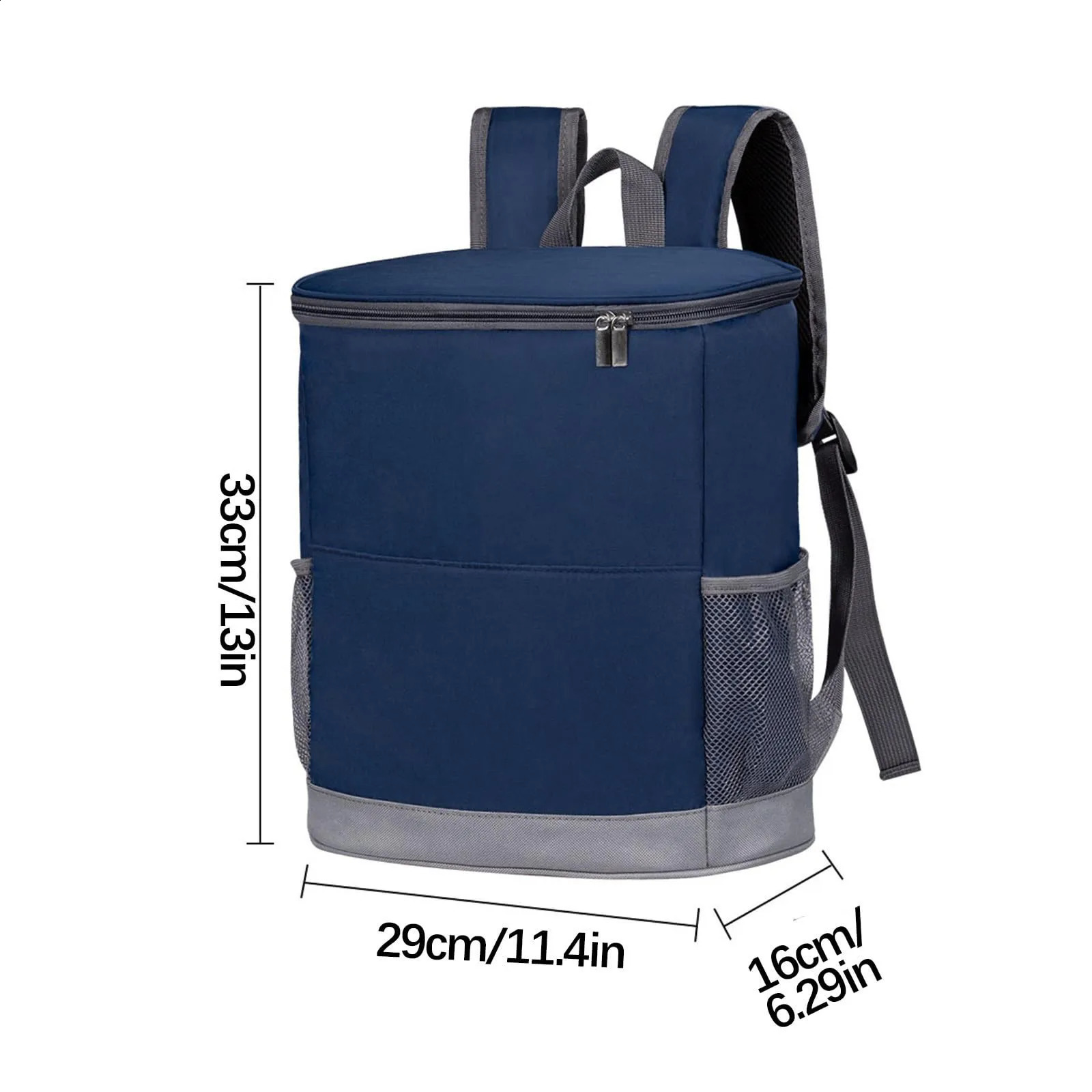 Large Capacity Backpack Insulation Bag Outdoor Cooler Leakproof Camping Beach Hiking Fishing Lunch Picnic Kayak 240829