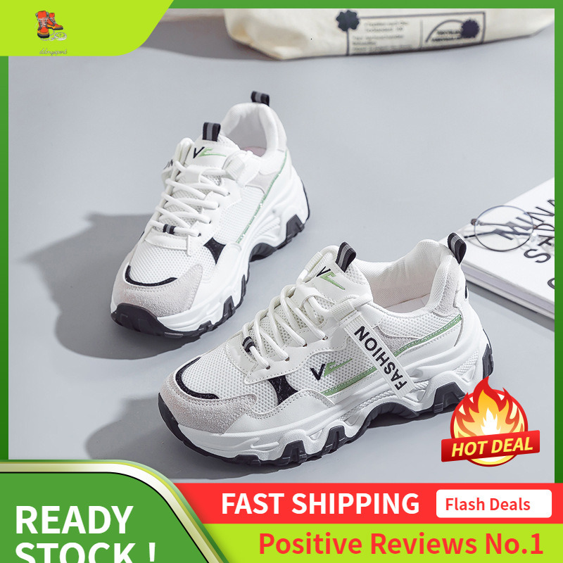 Ddmysports Show Your Feet Little Internet Celebrity Dad Shoes Trendy Women Spring New Style Sports Break OUTDOOR
