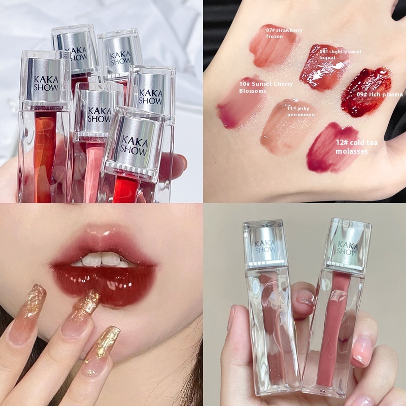 Affordable Kakashow Matte Mist Lipstick with Clear Sheen - Long-Lasting and Nourishing Formula