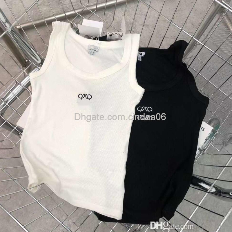 summer designer cropped top t shirts women knits tank embroidery burberries miumius guccily pradaly loewely chanels lululemons ralphs laurens fendis alos celines