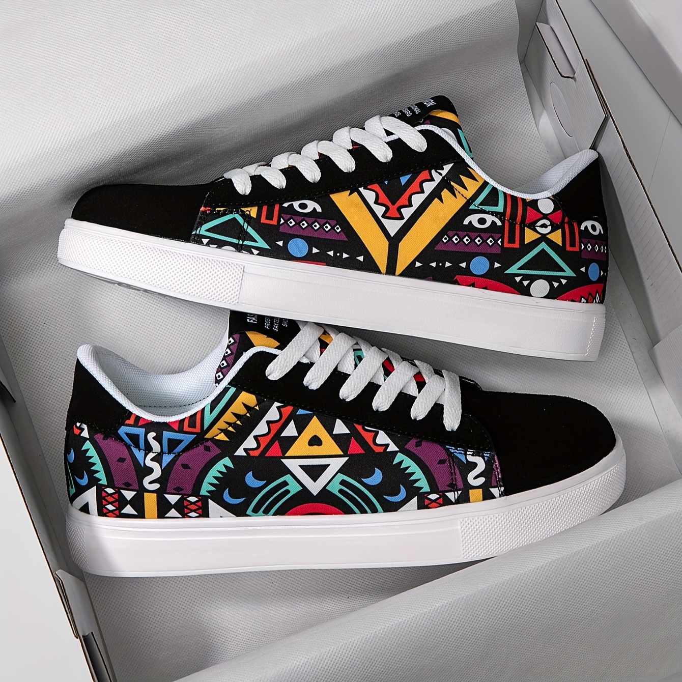 Comfy Non-Slip Skate Shoes for Men's Outdoor Activities - Trendy Street Style Sneakers