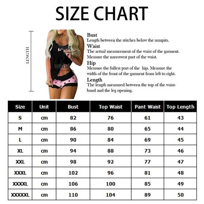 Sexy pajama set womens lingerie set lace lingerie Cami vest shorts plus size sleeveless Camisole shorts 5XL pajama CL240829