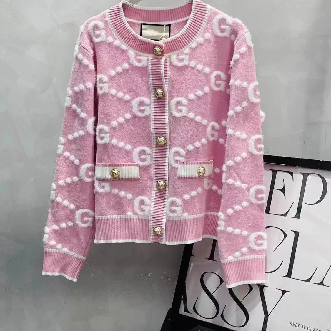 Women's Cardigan sweater Spring Autumn Casual Knitwear Sweaters Women brand designer Leisure and fashionable style Sweaters s-XL