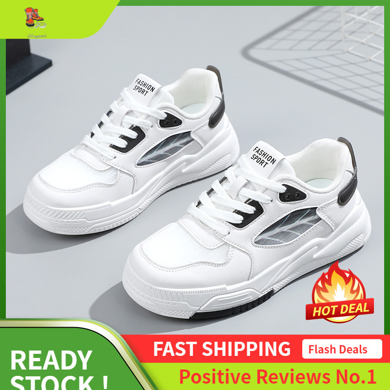 Ddmysports XJ Board For Women S Spring And Summer Trends Thick Soled Height Increasing Mesh Shoes Versatile Student Sports OUTDOOR