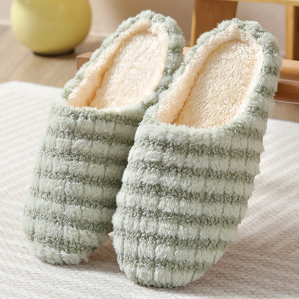 Cozy Womens Fluffy Slippers - Ultra Soft, Comfortable, Warm, and Breathable Indoor Shoes for Cold Winter Days - Perfect for Lounging Around the House