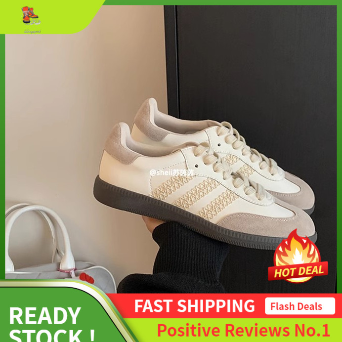 Ddmysports Su Yinyin S Same Blogger Standard Lace Edge Genuine Leather Sports Training Casual For Women Forrest Gump Shoes OUTDOOR