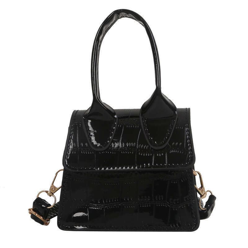 Designer Shoulder Bag Bag Luxury Bag High-Quality News Retro Crossbody Trend 2025 Fashion New Crack Women's Handbag Casual Western Style Shoulder