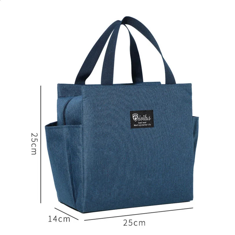 Multifunction Large Capacity Cooler Bag Waterproof Ox Portable Zipper Thermal Lunch Bags For Women Box Picnic Food Bag 250528