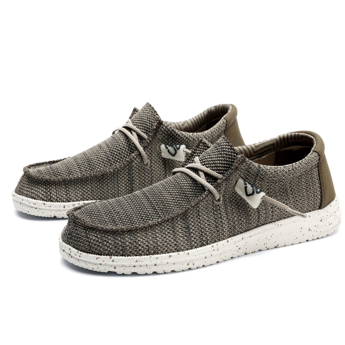 Comfy Slip-On Loafers for Plus Size Men - Non-Slip Soft Sole Shoes for Outdoor Activities