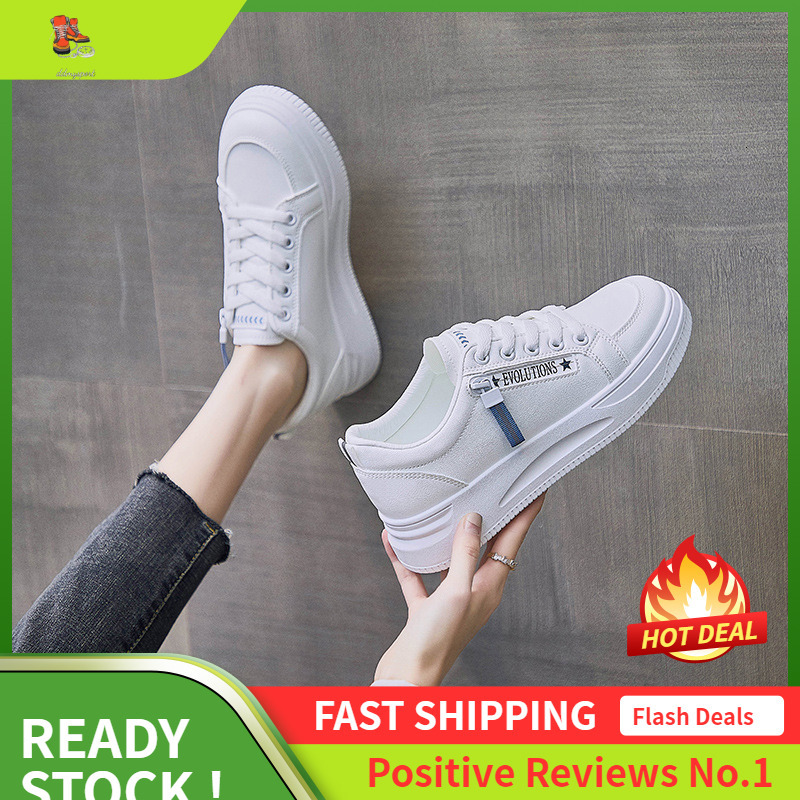 Ddmysports Instagram Trendy Little White Spring New Korean Edition Student Running Board For Women Breathable Casual Shoes QR OUTDOOR