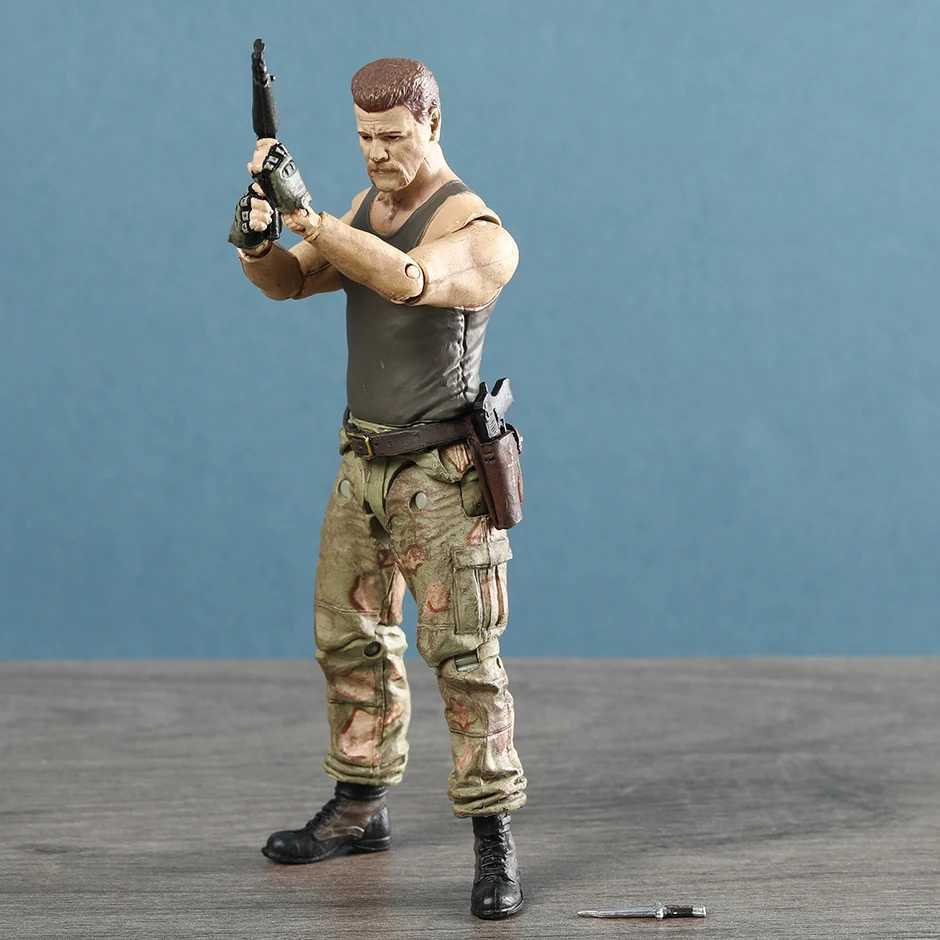 The Walking Dead Abraham Ford bungee jumping Walker Rick Grimes Governor Michionne collects action character toys and decorative models W240828