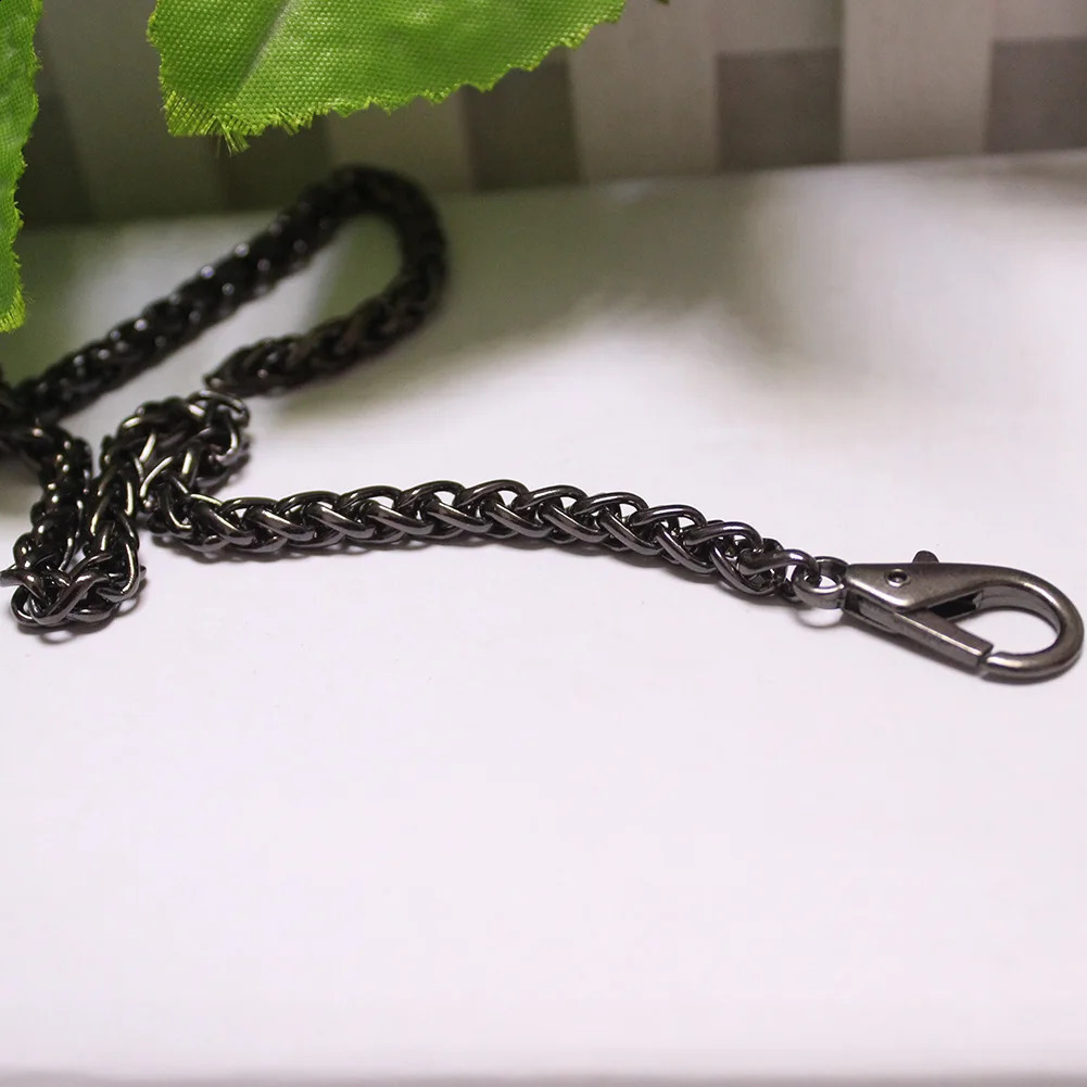 40-120CM 6MM Width Chain Shoulder Strap Replacement Women Handbag Crossbody Purse Chain Accessories For Bags 240828
