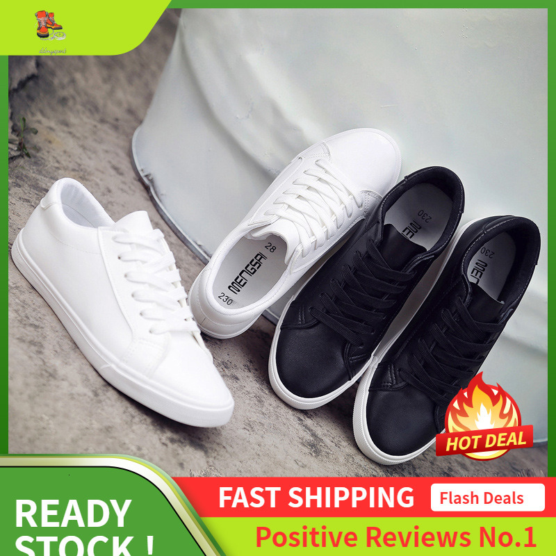 Ddmysports New Spring Lace Up Flat Leather Canvas White Board Women Casual Shoes For OUTDOOR