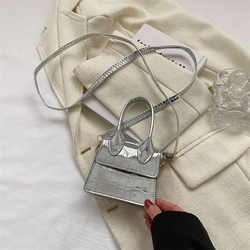 Designer Shoulder Bag Bag Luxury Bag High-Quality News Retro Crossbody Trend 2025 Fashion New Crack Women's Handbag Casual Western Style Shoulder