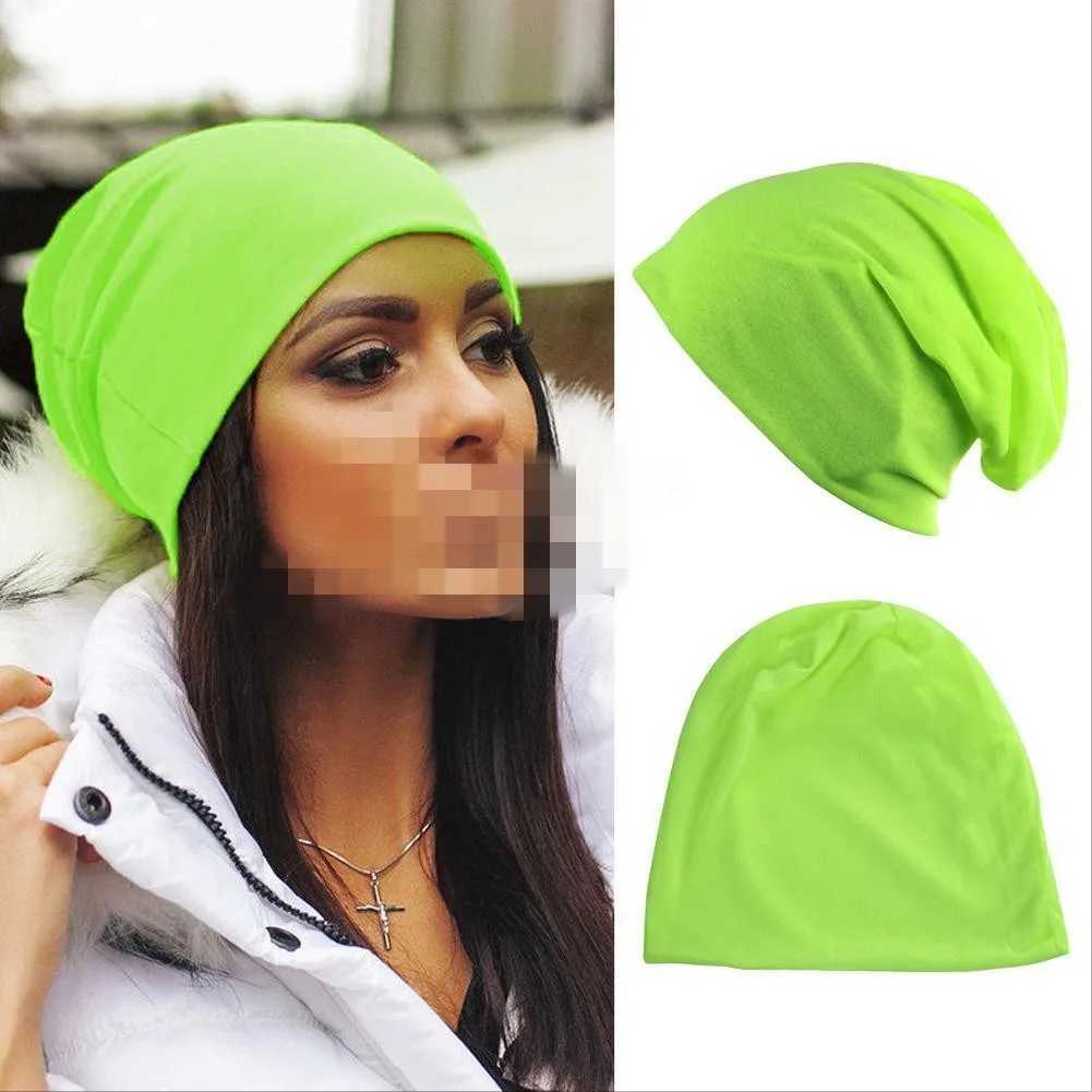 Cotton Knitted Slouch Crochet Hat Spring Sun Hat Beanie Hip-Hop Hats Ski Baggy Beanies Sklies Unisex Men Wen Hedging Cap X250212
