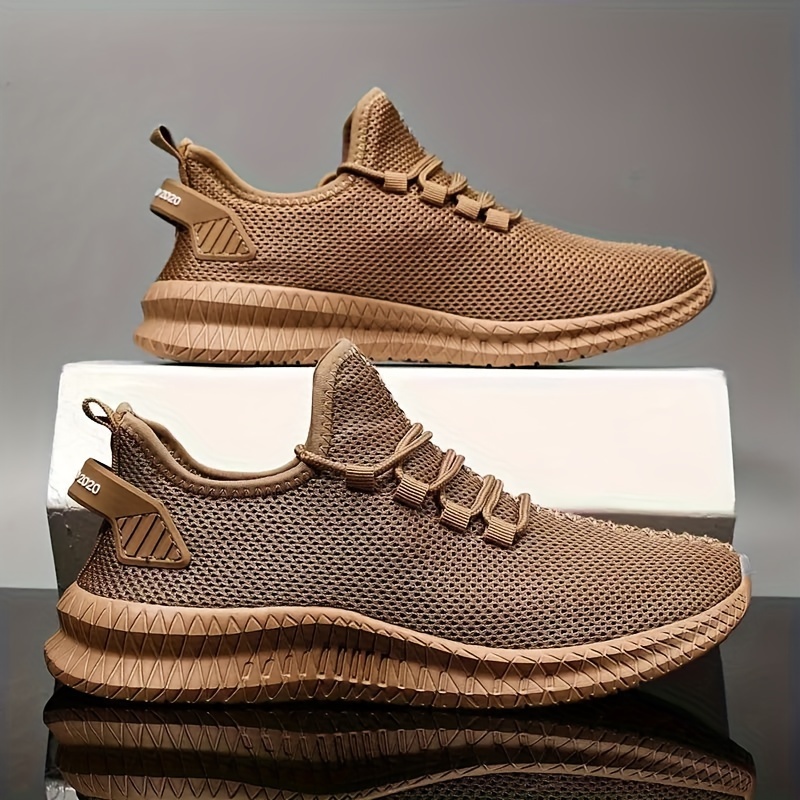 Men's Slip On Non Slip Casual Sneakers Breathable Outdoor Jogging Training Hiking, All Seasons