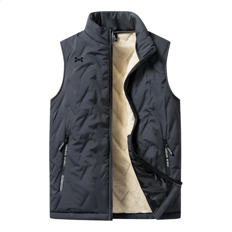 Mens vest windproof mens jacket sleeveless winter casual down 240829