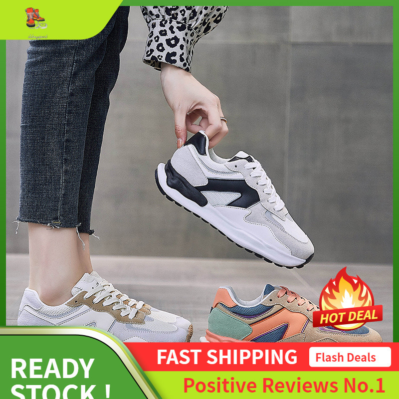 Ddmysports Instagram Korean Version Forrest Gump Spring New Student Running Versatile White Shoes For Women LY OUTDOOR