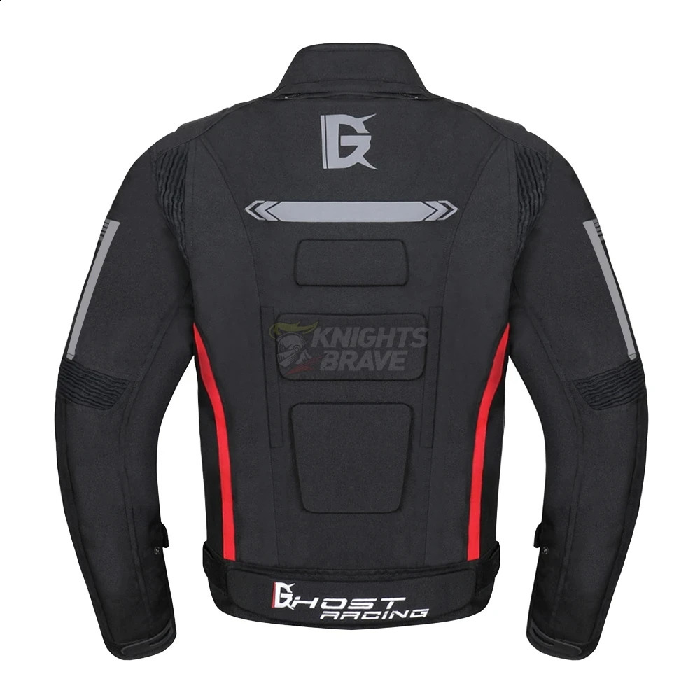 Jacket Motorcycle Cold-proof Waterproof Motocross Jacket Men Chaqueta Moto Protective Gear Motorbike Riding Clothing Moto Jacket 240829