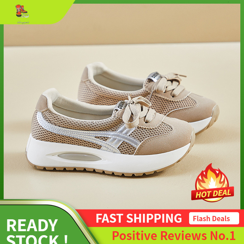 Ddmysports Ins Korean Version Forrest Gump Women S Fashion Autumn New Item Thick Sole Height Increasing Student Sports Running Casual Shoes Q OUTDOOR
