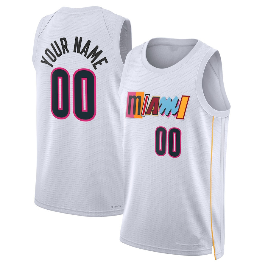 Custom Heat Basketball Jersey Men Women Youth Jimmy 22 Butler 14 Herro Duncan 55 Robinson Bam 13 Ado Jaime 11 Jaquez Jr. Haywood Highsmith 2 Terry Roz