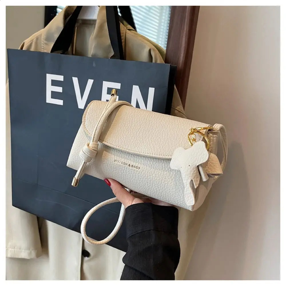 Lychee Pattern Handbag The Adjustable Straps Multicolor Shoulder Bags PU Material Handbags Work 240828