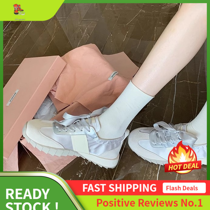 Ddmysports Cowhide Edition Grape Mom Same Eartbeat Signal Ballet Style Soft Bottom Splicing Ribbon Versatile Forrest Gump Casual Shoes For Women OUTDO