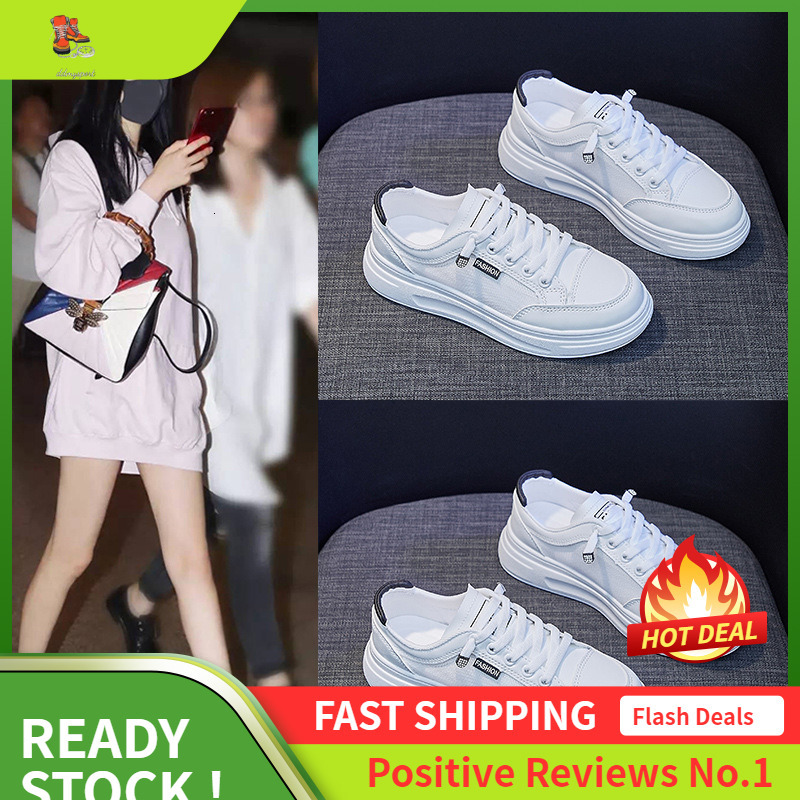 Ddmysports Instagram Little White Student Korean Edition Women S Fashion Summer New Mesh Breathable Casual Board Shoes Street Shoot K OUTDOOR