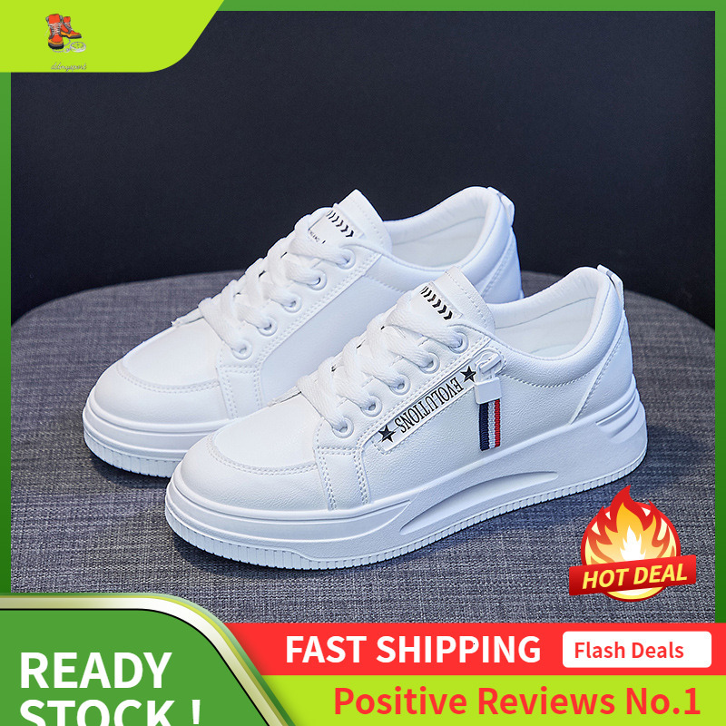 Ddmysports Instagram Trendy Little White Spring New Korean Edition Student Running Board For Women Breathable Casual Shoes QR OUTDOOR