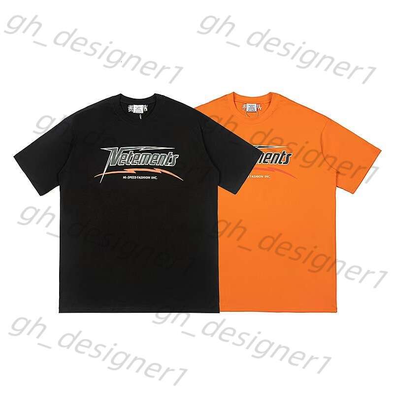 Mens Designer Survetement T Shirt Graphic VTM T Shirt Woman T Shirt Designer Vetement Tee Shirt Short Sleeve Big Tag Hip Hop Loose Casual Embroidery High Quality E08
