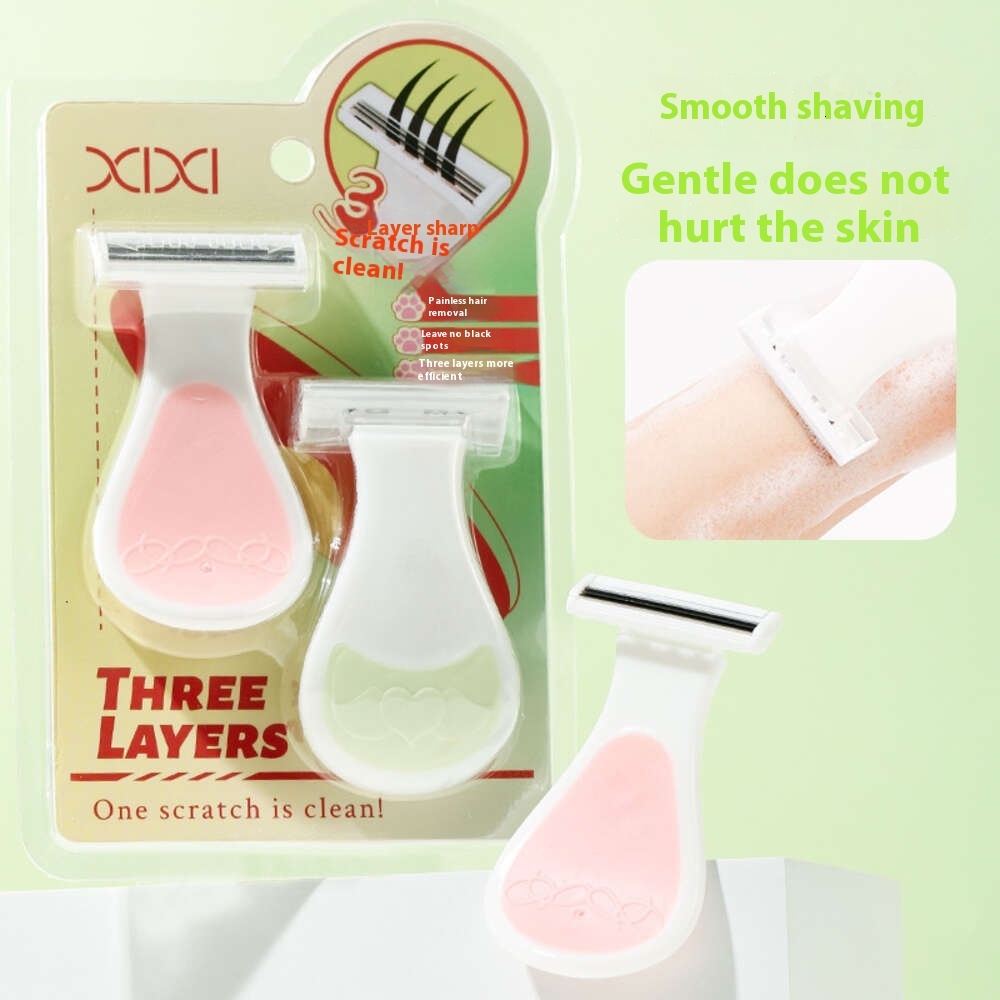Efficient Multi-Layered Manual Razor from Xixi Xiaobeike Ideal for Full Body Hair Removal