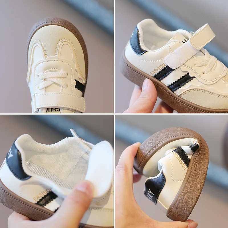 2024Spring New Kids Casual Shoes Boys Forrest Gump Shoes Girls Fashion Board Shoes Childrens Soft Lightweight SneakersXJ250318