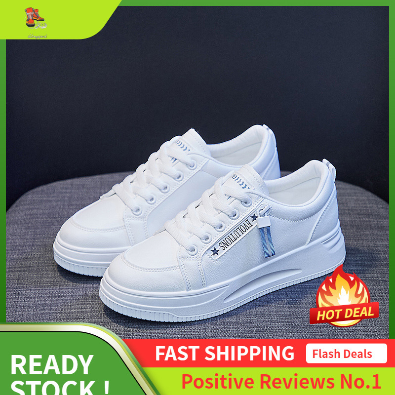 Ddmysports Instagram Trendy Little White Spring New Korean Edition Student Running Board For Women Breathable Casual Shoes QR OUTDOOR
