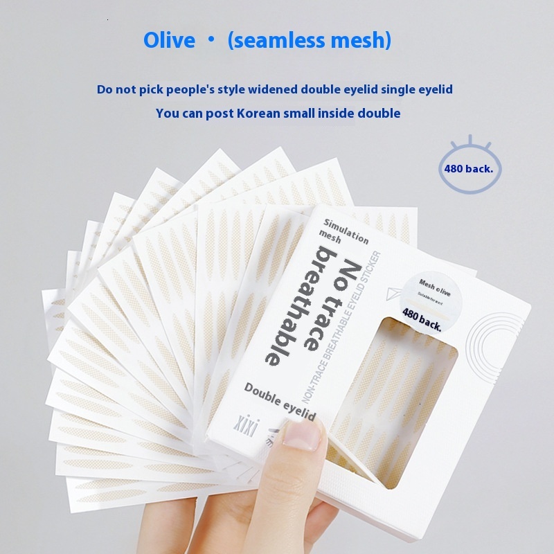 Double Eyelid Enhancer with Xixi's Unseen Bubble Design - Non-irritating Adhesive Eye Patches
