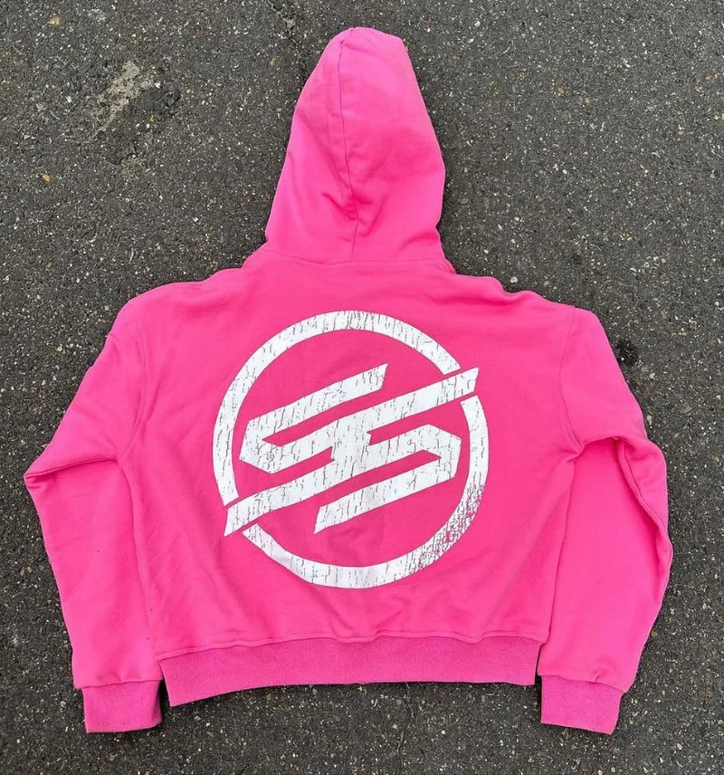 Letter Print Hoodies Women Clothing Street Fashion Vintage Hip Hop Zip Up Hoodie Woman Loose Casual Women Clothes Tops 240828