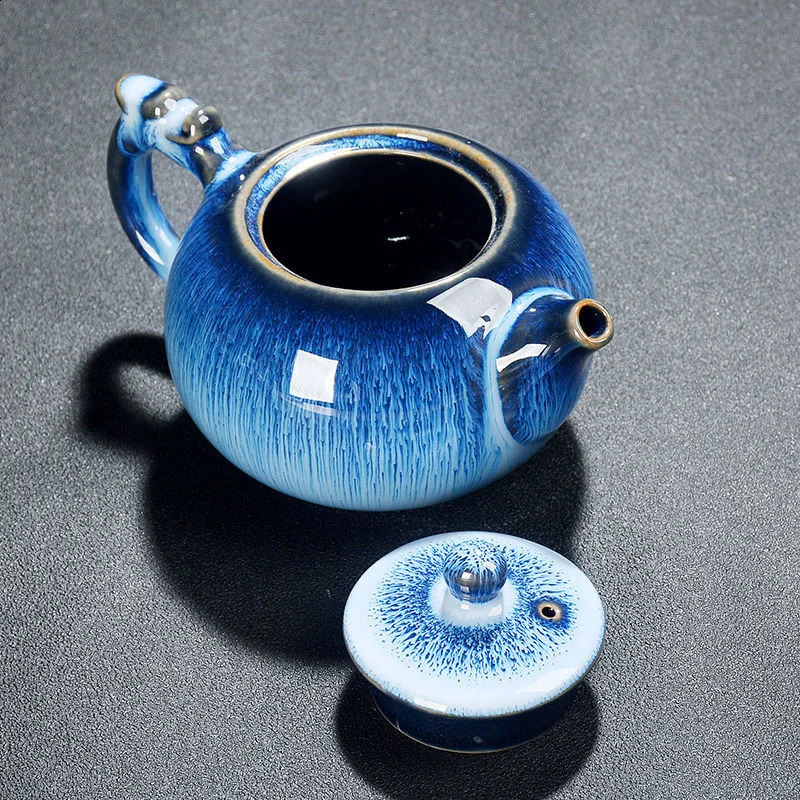 Exquisite Star glaze teapot 250ml Ceramic Kung Fu Tea pot tea kettle teaset porcelain teapot traditional chinese Teaware 240828
