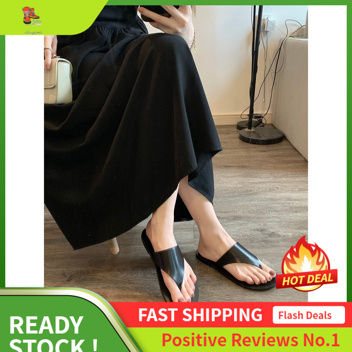 Ddmysports Spring Summer Round Ead Simple Triangle Pinch Toe Flat Bottom For Beach Vacation Genuine Leather Comfortable Women S Slippers OUTDOOR