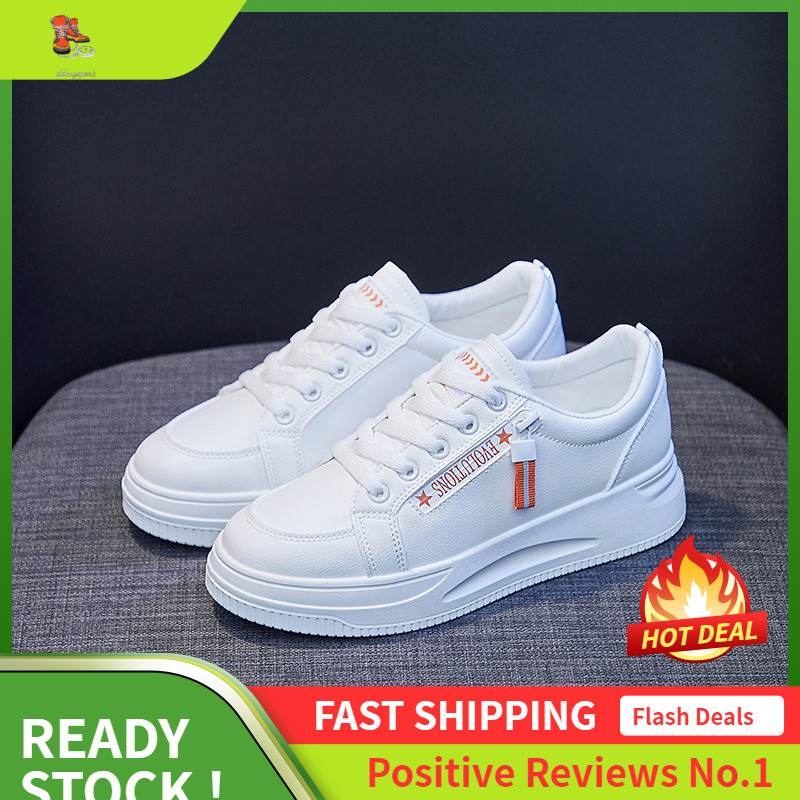 Ddmysports Instagram Trendy Little White Spring New Korean Edition Student Running Board For Women Breathable Casual Shoes QR OUTDOOR