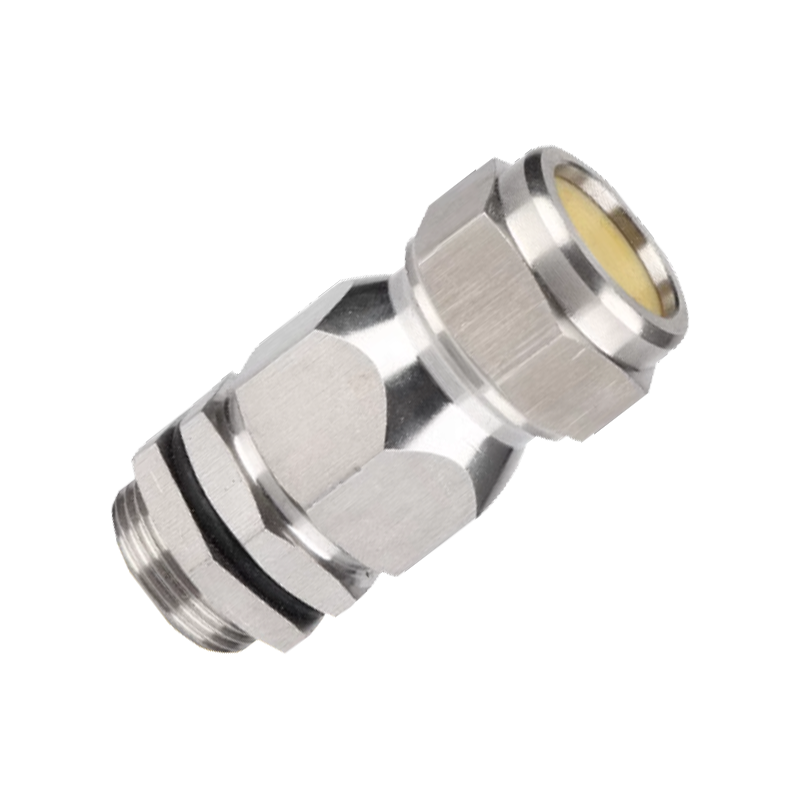 Durable 304 Stainless Steel Armored Gland with Sealant Properties for Robust Electrical Connections