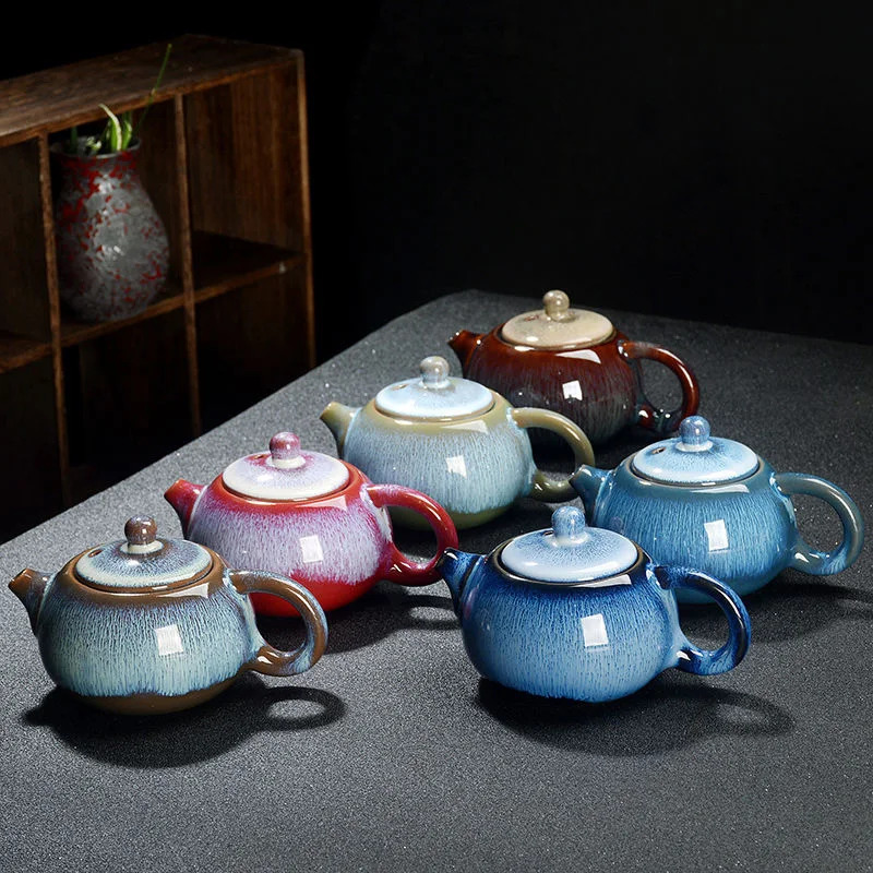 Exquisite Star glaze teapot 250ml Ceramic Kung Fu Tea pot tea kettle teaset porcelain teapot traditional chinese Teaware 240828