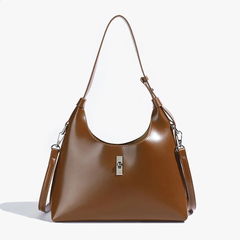Vintage Leather Bucket hot Shoulder Bag - Large Capacity Handbag for Women