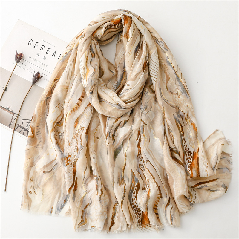 French Autumn Winter Cotton En Hand Feel Hot Jinchuan Wing Endlessly Mountain And Water Silk Scarf Warm Shawl For Women F08.28-14 4fe5e