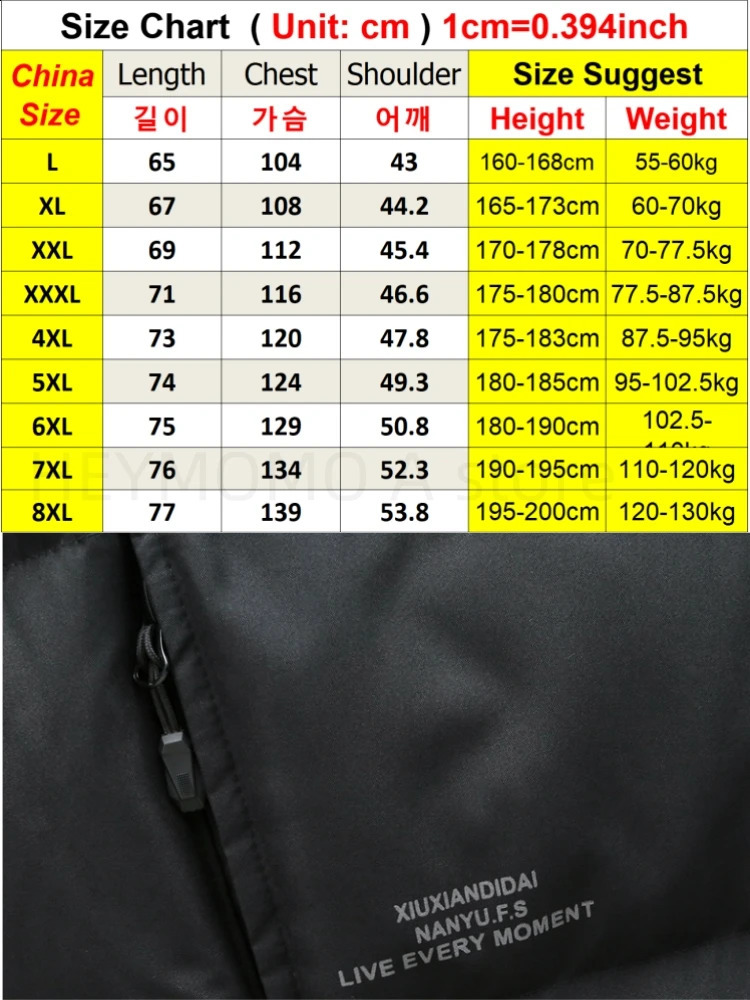 Large size 8XL white duck down apron warm vest mens sleeveless jacket solid color red blue casual 7XL 6XL inflatable goldplated 240828