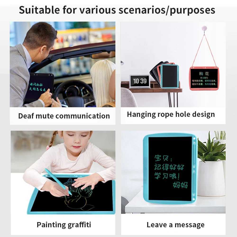 15 inch LCD writing tablet drawing board childrens graffiti sketching board toy handwriting drawing tablet computer childrens learning toy M240829