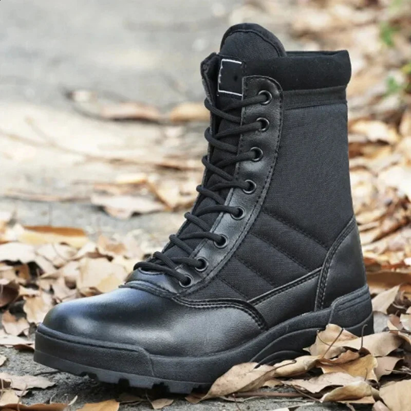 Men Desert Boots High Quality Anti-Slip Men Ankle Boot Unisex Outdoor Hiking Boots Wear-Resistant Men Work Safety Shoes 240819