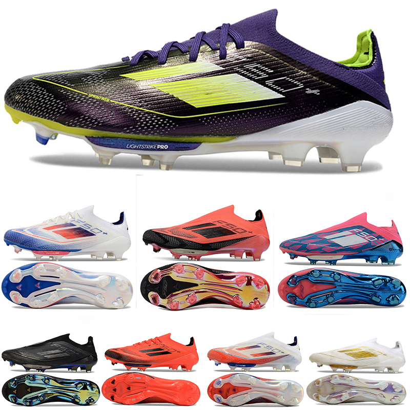 Mens F 50+ Cleats FG Soccer Shoes Advancement Pack FG ELITE Laceless Lace Up Franchise Fast Reborn Lionel Messis Soccer Cleats FG Mens Re-Emergence Pack Football Shoes