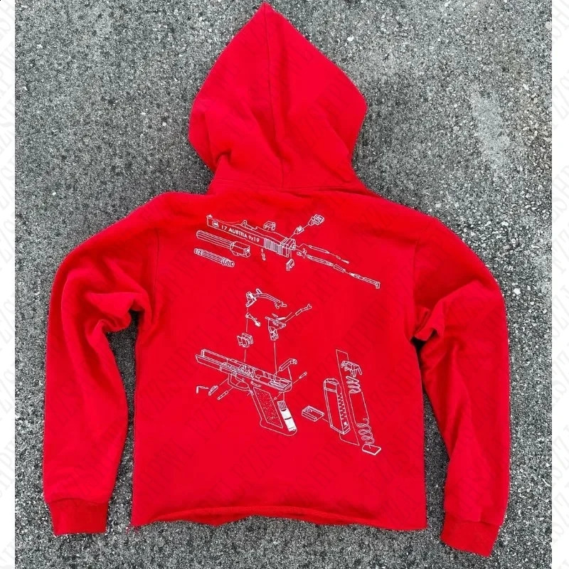 Hip Hop Streetwear Sexy Fashionable Pullover Grunge Goth Punk Cute Loose Y2K Hooded Sweatshirt Vintage Cool Chic Long sleeve Top 240828 - view 7