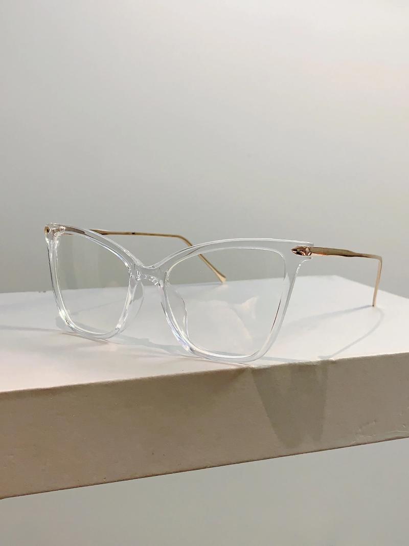 Cat Eye Stylish Blue Light Blocking Sunglasses - Oversized Trendy Non-Prescription Eyewear for Women 4 NonPrescription wear